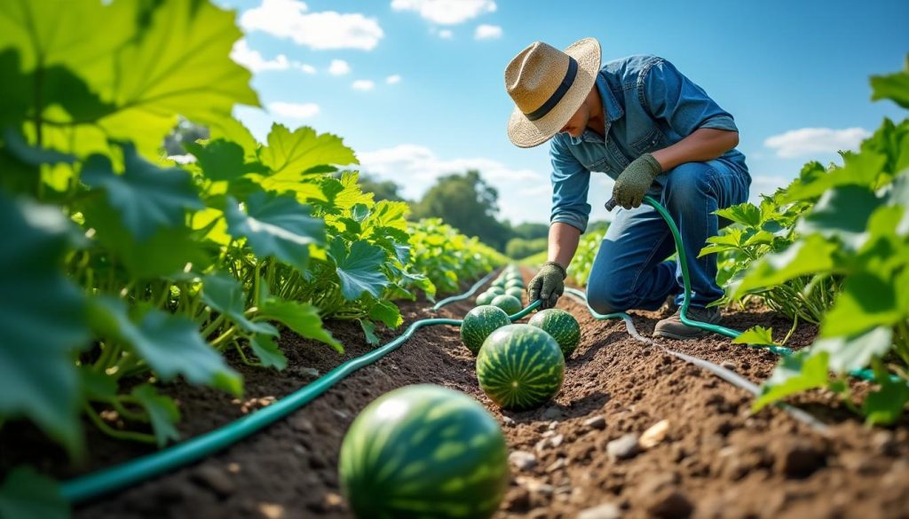 découvrez les meilleures techniques pour arroser les melons efficacement et assurer une récolte abondante et savoureuse.