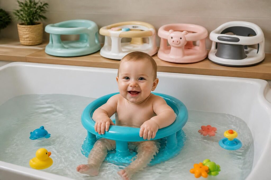 découvrez à quel âge utiliser un anneau de bain pour bébé et quels sont les modèles recommandés pour garantir sécurité et confort lors du bain.
