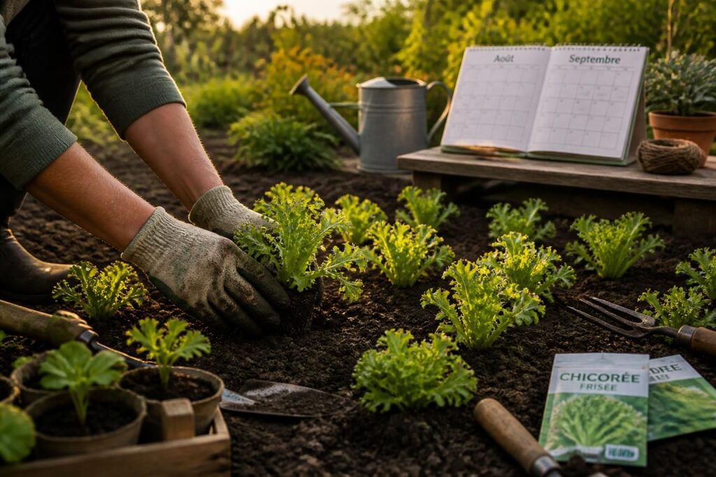 découvrez le meilleur moment pour planter des chicorées frisées afin d'assurer une récolte abondante et de qualité. conseils pratiques pour réussir votre culture saisonnière.