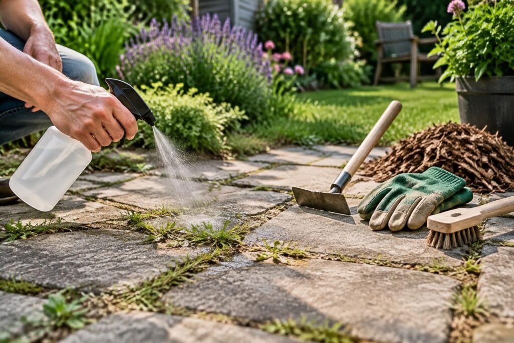 découvrez l’efficacité du vinaigre pour désherber, les avis sur son utilisation, ses limites et des alternatives naturelles contre les mauvaises herbes.