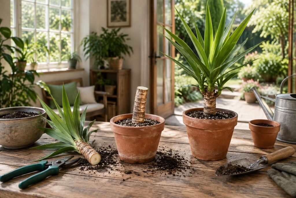 découvrez comment réussir la bouture du yucca, en intérieur comme en extérieur : méthodes, étapes et conseils pour favoriser son enracinement.