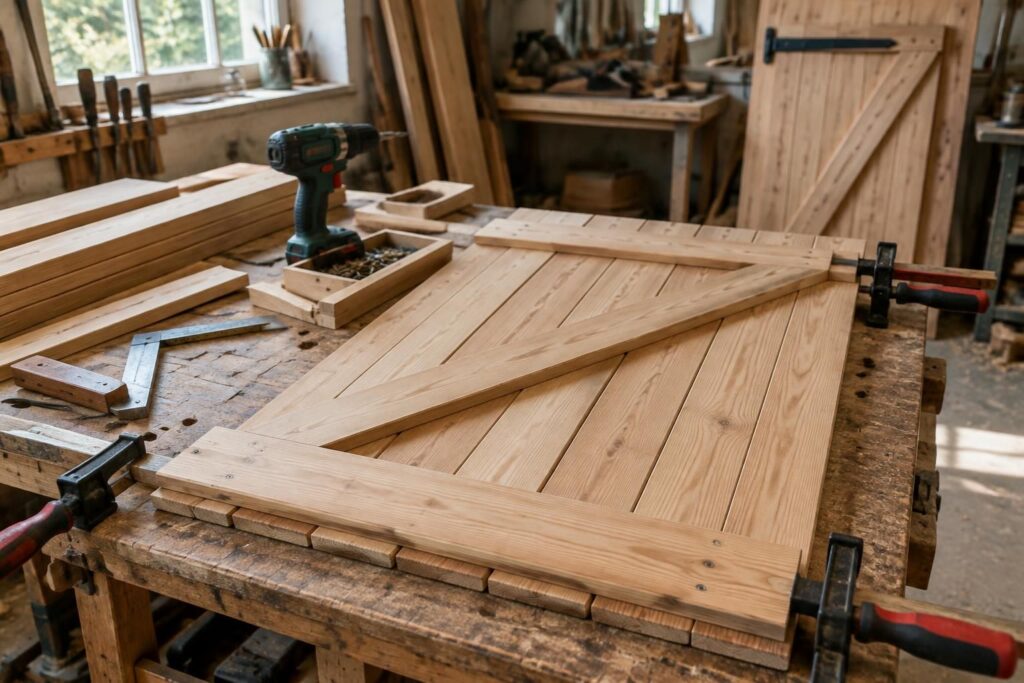 découvrez les étapes pour fabriquer un volet en bois et réussir son assemblage, du choix des matériaux aux finitions.